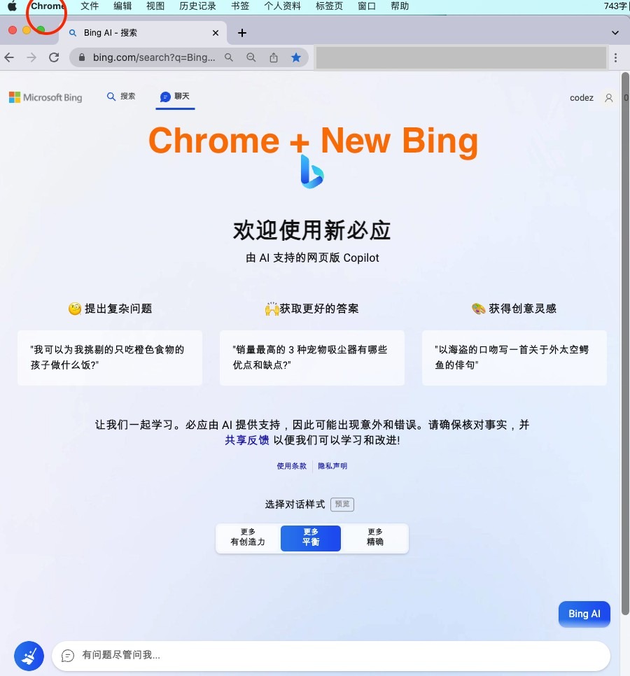 微软New Bing完美聊天机器人源码，支持ChatGPT提示词 国内可用，基本兼容微软 Bing AI 所有功能,1684835224651965.jpg,微软New Bing完美聊天机器人源码,ChatGPT提示词,微软Bing AI,第1张