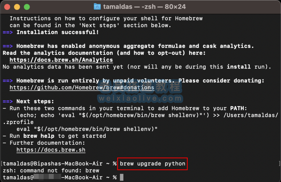 如何在 Mac 上安装 Python,如何在 Mac 上安装 Python  第6张,第6张